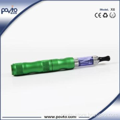 E cigarette slim cigarette électronique mini  X6 with beauty pack